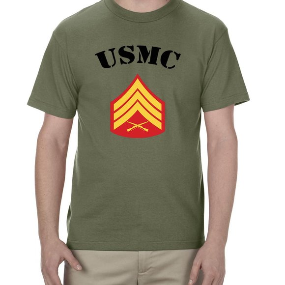 Marine Corps Sergeant T-Shirt - Picture 1 of 3